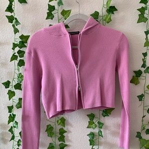 Brandy Melville Pink Arden Jacket